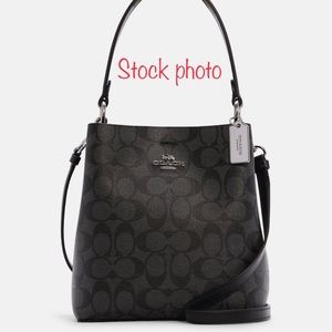 Coach Small Town Bucket Bag in Signature Canvas